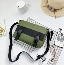 Load image into Gallery viewer, 2021 Male shoulder bag man travel crossbody leisure handbags Messenger bag canvas college student messenger bags
