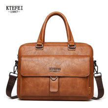 Load image into Gallery viewer, New Men&#39;s Handbags New Fashion High Quality Computer Business Bag Casual Large Capacity Single Shoulder Messenger Bag
