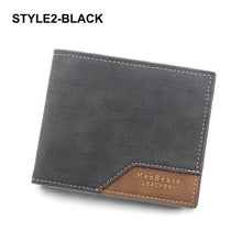 Load image into Gallery viewer, Fashion Leather Wallet Men Luxury Slim Coin Purse Business Foldable Wallet Man Card Holder Pocket Clutch Male Handbags Tote Bag
