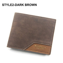 Load image into Gallery viewer, Fashion Leather Wallet Men Luxury Slim Coin Purse Business Foldable Wallet Man Card Holder Pocket Clutch Male Handbags Tote Bag
