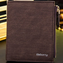 Load image into Gallery viewer, RFID Theft Protec Coin Bag zipper men wallets famous brand mens wallet male money purses Wallets  New Design Top  Men Wallet
