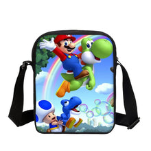 Load image into Gallery viewer, VEEVANV New Super Mario Prints Small School Handbags Designer Boys Messenger Bags Cartoon Girls Shoulder Crossbody Purse Fashion
