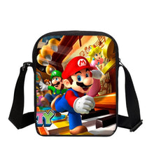 Load image into Gallery viewer, VEEVANV New Super Mario Prints Small School Handbags Designer Boys Messenger Bags Cartoon Girls Shoulder Crossbody Purse Fashion
