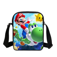 Load image into Gallery viewer, VEEVANV New Super Mario Prints Small School Handbags Designer Boys Messenger Bags Cartoon Girls Shoulder Crossbody Purse Fashion
