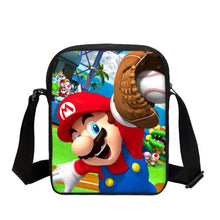 Load image into Gallery viewer, VEEVANV New Super Mario Prints Small School Handbags Designer Boys Messenger Bags Cartoon Girls Shoulder Crossbody Purse Fashion
