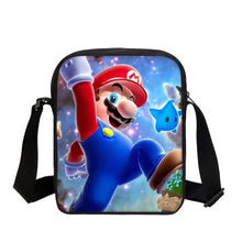 Load image into Gallery viewer, VEEVANV New Super Mario Prints Small School Handbags Designer Boys Messenger Bags Cartoon Girls Shoulder Crossbody Purse Fashion
