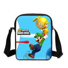 Load image into Gallery viewer, VEEVANV New Super Mario Prints Small School Handbags Designer Boys Messenger Bags Cartoon Girls Shoulder Crossbody Purse Fashion
