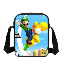 Load image into Gallery viewer, VEEVANV New Super Mario Prints Small School Handbags Designer Boys Messenger Bags Cartoon Girls Shoulder Crossbody Purse Fashion
